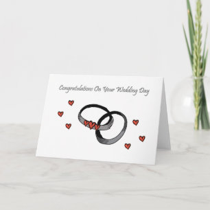 Gefeliciteerd met je trouwdag kaart