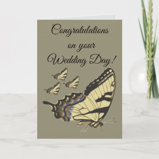Gefeliciteerd met je trouwdag kaart (Voorkant)
