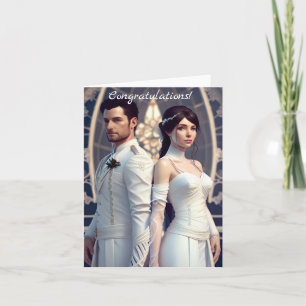 Gefeliciteerd met je trouwdag kaart