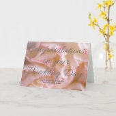 Gefeliciteerd met je trouwdag kaart (Gele Bloem)