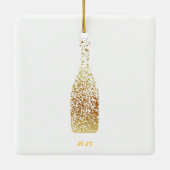 Gefeliciteerd met je tweeling keramisch ornament (Achterkant)