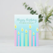 Gefeliciteerd met je verjaardag aan een geweldige  briefkaart (Staand voorkant)