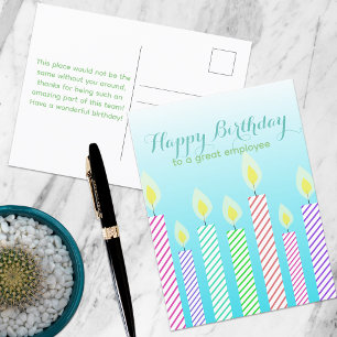 Gefeliciteerd met je verjaardag aan een geweldige  briefkaart