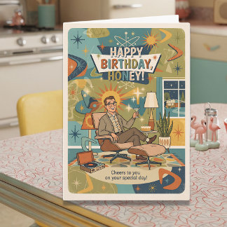 Gefeliciteerd met je verjaardag aan mijn echtgenoo kaart