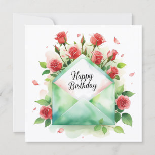Gefeliciteerd met je verjaardag aan mijn liefste w feestdagenkaart