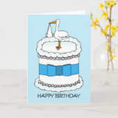 Gefeliciteerd met je verjaardag aan New Parent Sto Kaart (Gele Bloem)