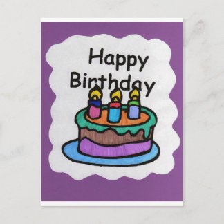 Gefeliciteerd met je verjaardag (art) briefkaart
