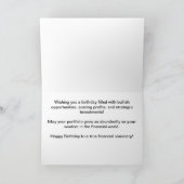 Gefeliciteerd met je verjaardag bij een Master Sto Kaart (Binnen)