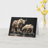 Gefeliciteerd met je verjaardag bij een Master Sto Kaart (Gele Bloem)