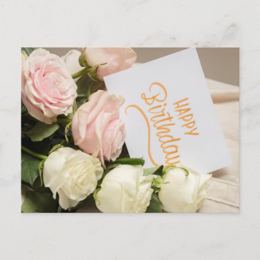 GEFELICITEERD MET JE VERJAARDAG BRIEFKAART (Voorkant)