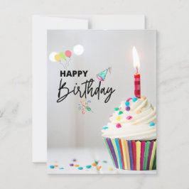 Gefeliciteerd met je verjaardag briefkaart
