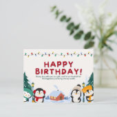 Gefeliciteerd met je verjaardag  briefkaart (Staand voorkant)