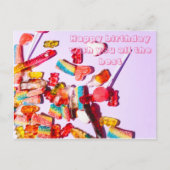 Gefeliciteerd met je verjaardag briefkaart (Voorkant)