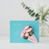 Gefeliciteerd met je verjaardag briefkaart (Staand voorkant)