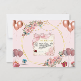 Gefeliciteerd met je verjaardag  briefkaart