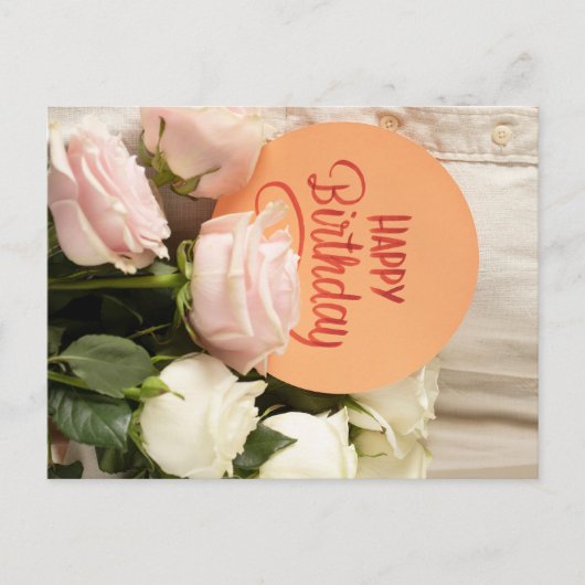 GEFELICITEERD MET JE VERJAARDAG BRIEFKAART (Voorkant)