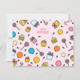 GEFELICITEERD MET JE VERJAARDAG BRIEFKAART