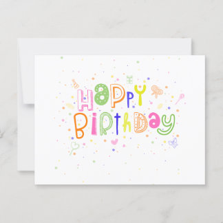 GEFELICITEERD MET JE VERJAARDAG BRIEFKAART