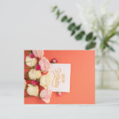 GEFELICITEERD MET JE VERJAARDAG BRIEFKAART (Staand voorkant)