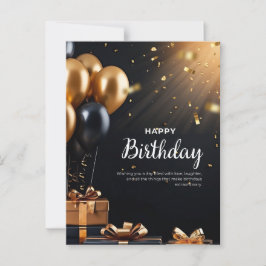 Gefeliciteerd met je verjaardag  briefkaart