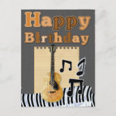 Gefeliciteerd met je verjaardag briefkaart (Voorkant)