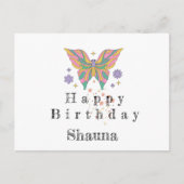 Gefeliciteerd met je verjaardag briefkaart (Voorkant)