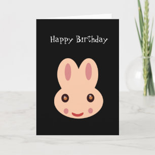Gefeliciteerd met je verjaardag: Bunny Kaart