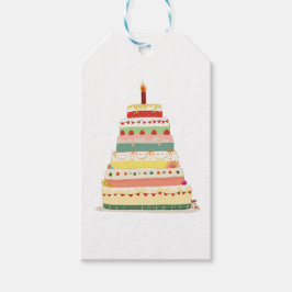 Gefeliciteerd met je verjaardag cadeaulabel