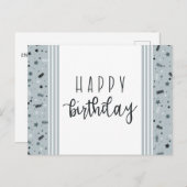 Gefeliciteerd met je verjaardag, Chiropractie Briefkaart (Voorkant / Achterkant)