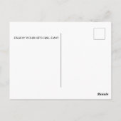 Gefeliciteerd met je verjaardag, Chiropractie Briefkaart (Achterkant)