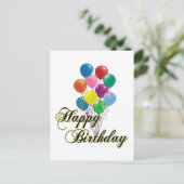 Gefeliciteerd met je verjaardag - D4 Briefkaart (Staand voorkant)