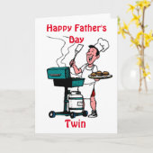 GEFELICITEERD MET JE VERJAARDAG DE BESTE GRILL MAS KAART (Gele Bloem)