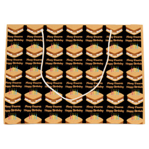 Gefeliciteerd met je verjaardag en veel S'mores Gr Groot Cadeauzakje