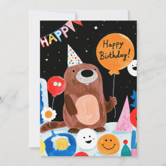 Gefeliciteerd met je verjaardag feestdagenkaart