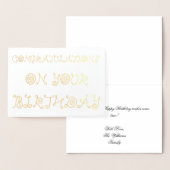 Gefeliciteerd met je verjaardag folie kaarten (Display)