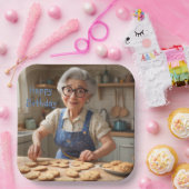 Gefeliciteerd met je verjaardag Gramma Papieren Bordje (Feest)