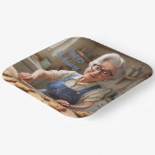 Gefeliciteerd met je verjaardag Gramma Papieren Bordje (Gebogen)