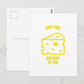 Gefeliciteerd met je verjaardag grappige grappen briefkaart (Voorkant / Achterkant)