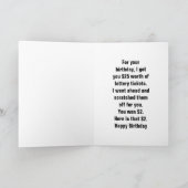 Gefeliciteerd met je verjaardag, ik heb 25 euro vo kaart (Binnen)