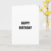 Gefeliciteerd met je verjaardag, ik heb 25 euro vo kaart (Gele Bloem)