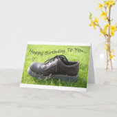 Gefeliciteerd met je verjaardag, je woont in een s kaart (Gele Bloem)