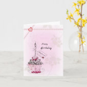 Gefeliciteerd met je verjaardag  kaart (Gele Bloem)