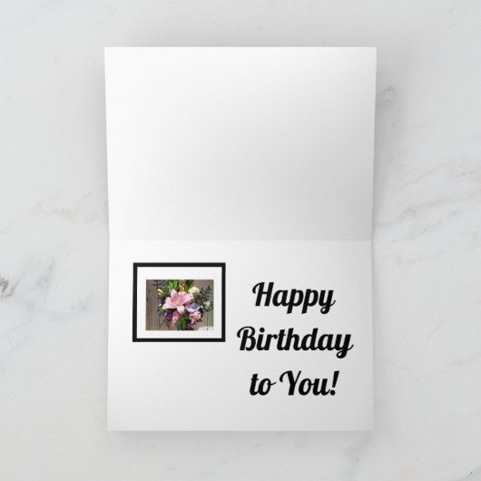 Gefeliciteerd met je verjaardag! Kaart (Binnen)