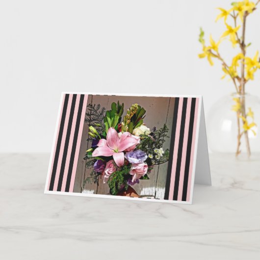 Gefeliciteerd met je verjaardag! Kaart (Gele Bloem)