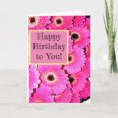 Gefeliciteerd met je verjaardag! Kaart (Voorkant)