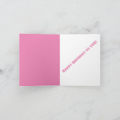 Gefeliciteerd met je verjaardag! Kaart (Binnen)