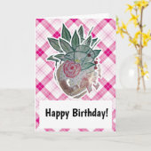 Gefeliciteerd met je verjaardag! kaart (Gele Bloem)