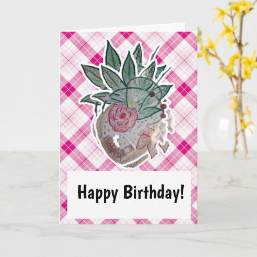 Gefeliciteerd met je verjaardag! kaart (Gele Bloem)