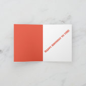 Gefeliciteerd met je verjaardag! Kaart (Binnen)