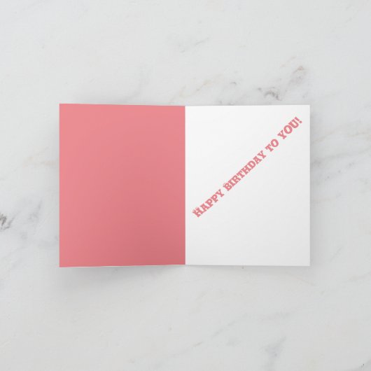 Gefeliciteerd met je verjaardag! Kaart (Binnen)